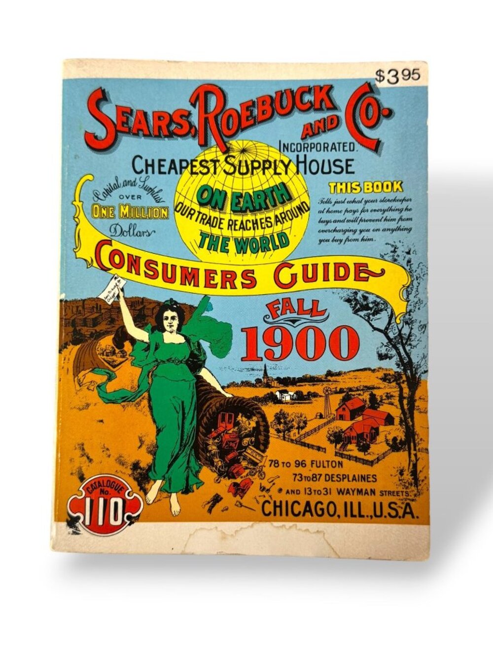 Sears Roebuck & Co. Consumers Guide Fall 1900 Miniature Reproduction 1970